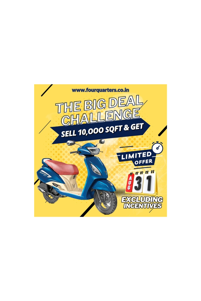 This August Win a TVS Jupiter and More at FourQuarters!
